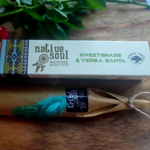 Native Soul 15gms - Sweet Grass and Yerba Santa Incense