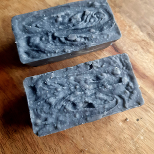Charcoal shea butter soap